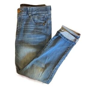 Democracy "Ab"solution Womens Jeans Size 10 Blue Wash Stretch Denim